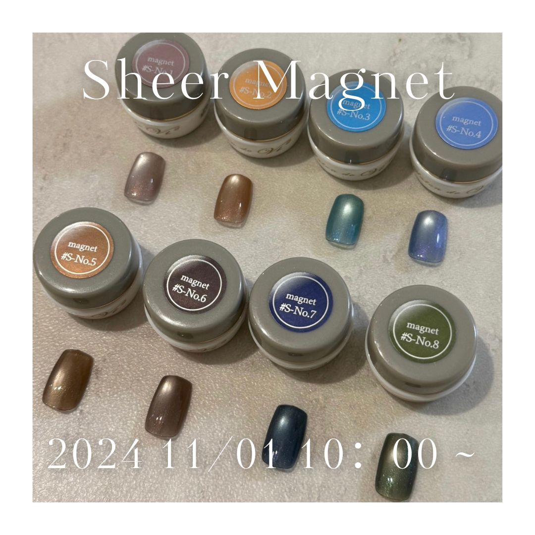 NEW【Sheer Magnet】販売開始◎ | Salon de Vi2