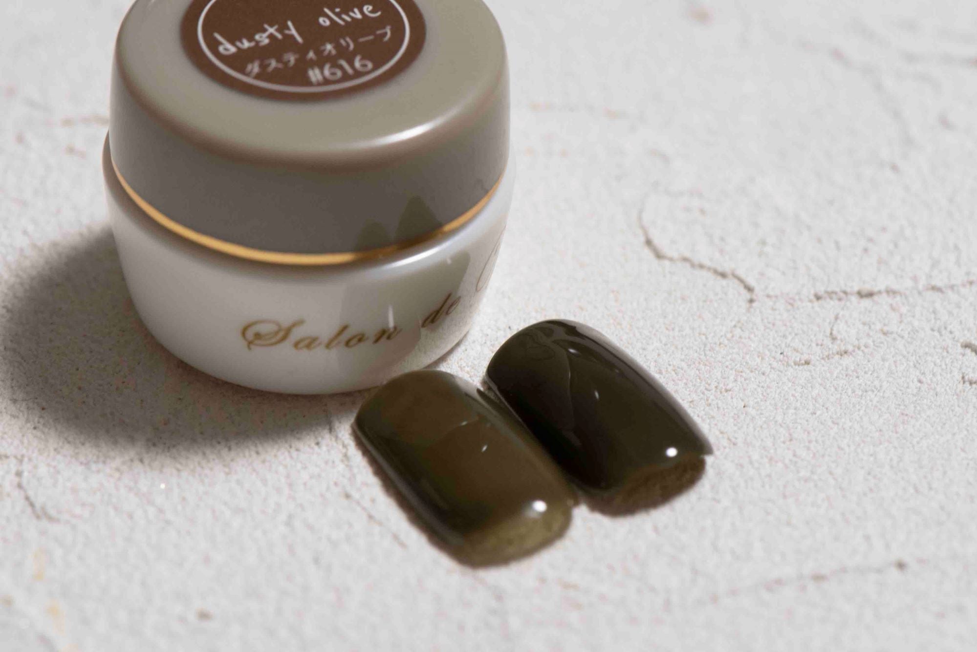 616】dusty olive | Salon de Vi2