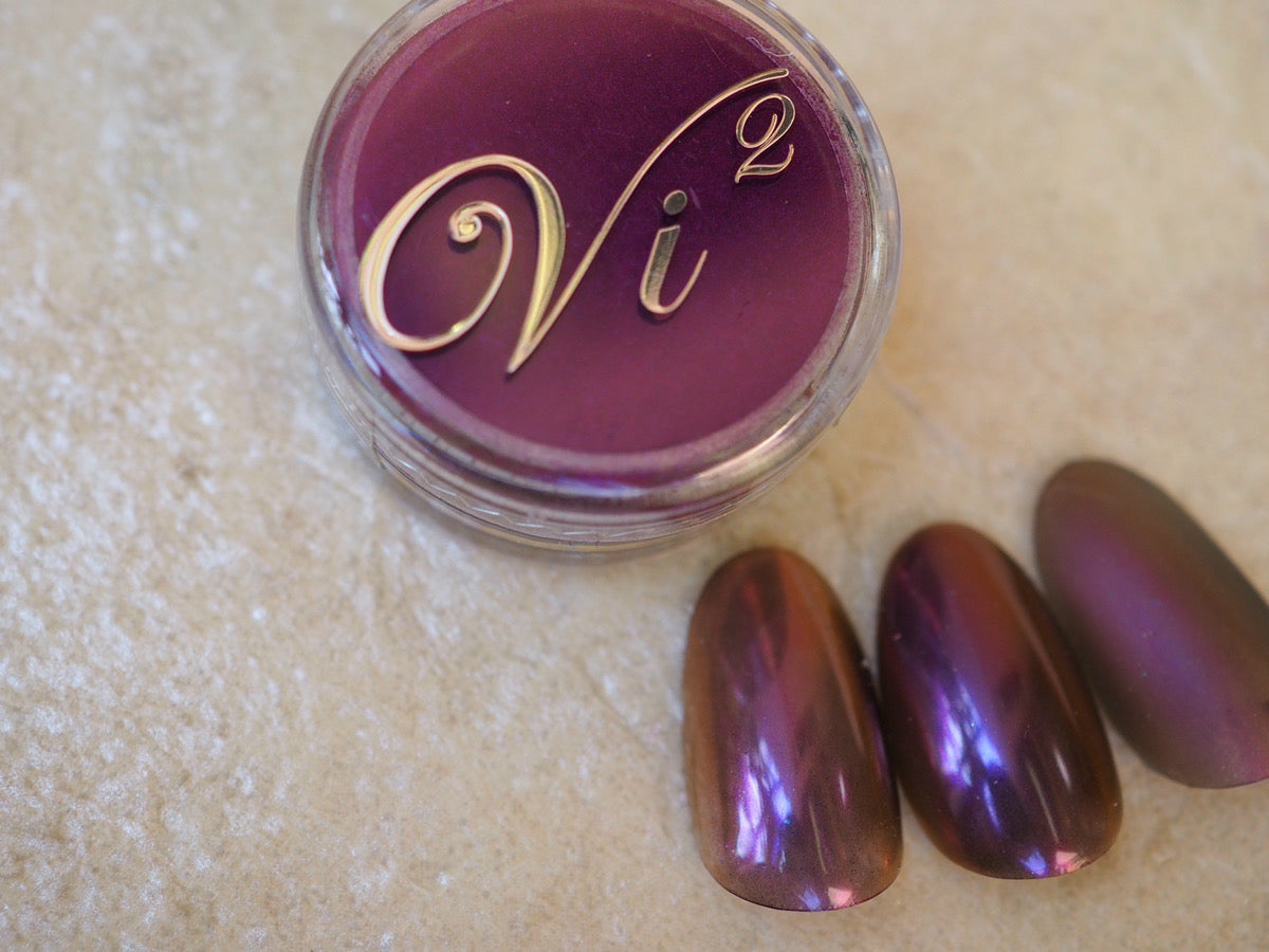 MP-002】 Luster mirror powder Purple | Salon de Vi2