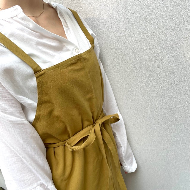 EP-004】 エプロン MUSTARD | Salon de Vi2